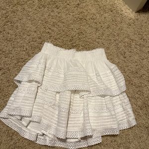 aerie white skirt